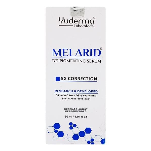 Yuderma Melarid De-Pigmenting Serum, 5 × CORRECTION, With VITAMIN C, 40 ML