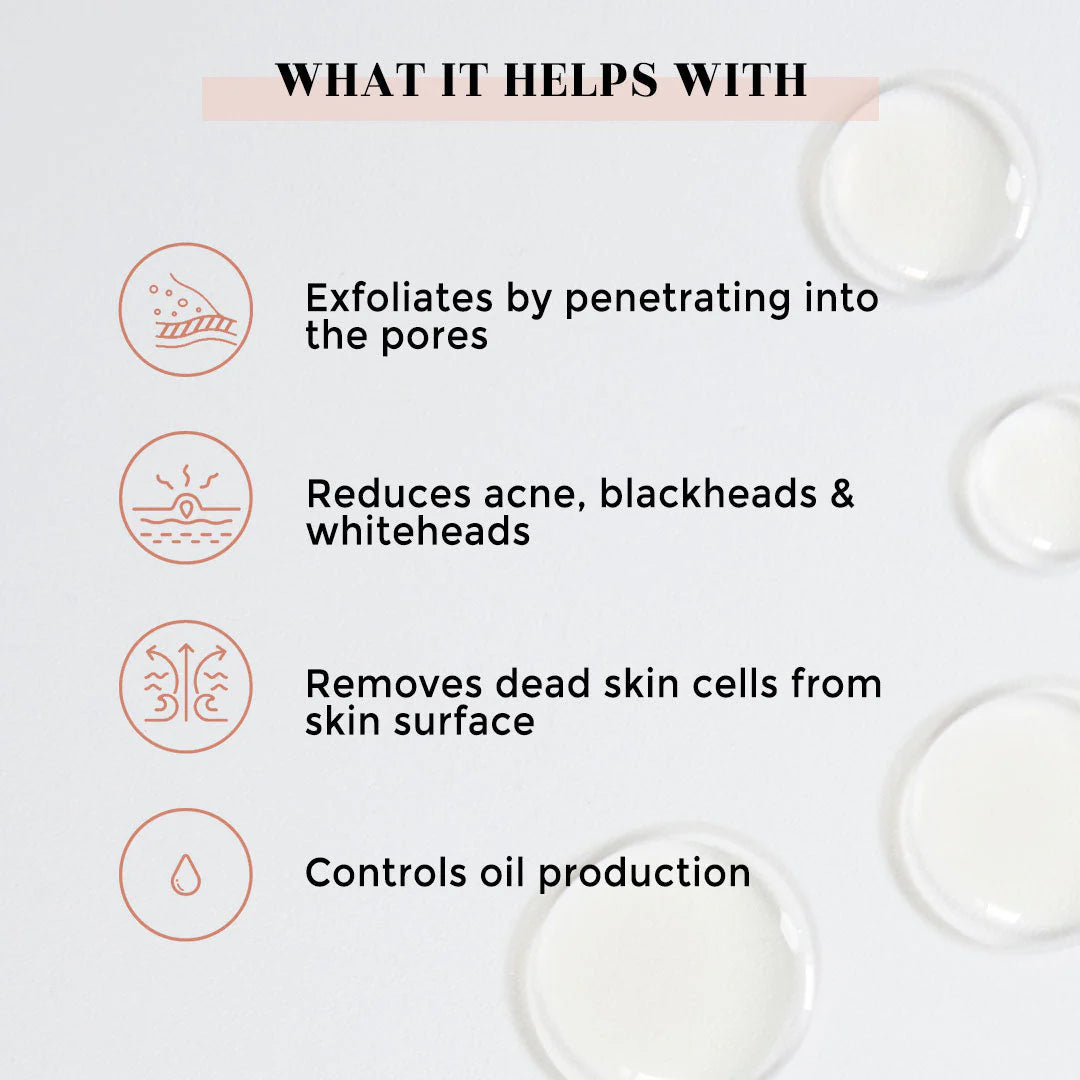 SUGANDA Exfoliating Serum BHA EXFOLIATING SERUM, SALICYLIC ACID SERUM