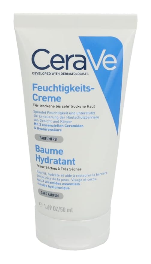 CeraVe Moisturizers, Moisturizing Cream For Dry To Very Dry Skin (50ml / 1.69 oz)