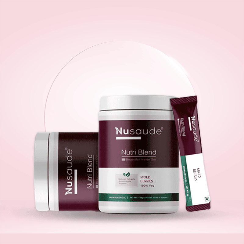 Nusaude collagen Mixed Berries Flavour