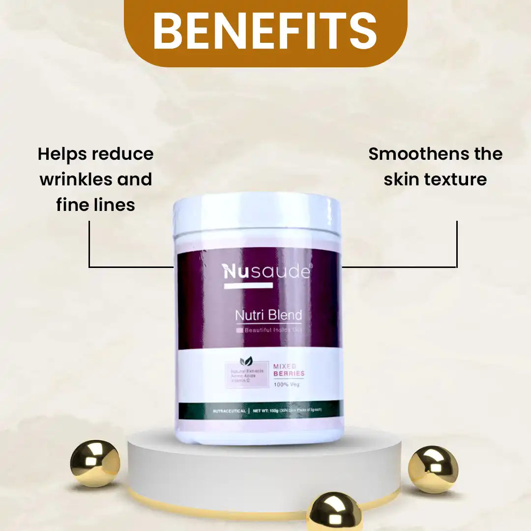 Nusaude collagen Mixed Berries Flavour