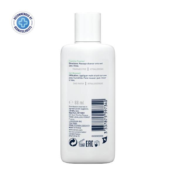 CeraVe Foaming Cleanser For Normal To Oily Skin 88 ml