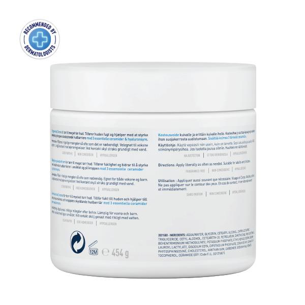 CeraVe Moisturising Cream For Dry To Very Dry Skin 454 gm