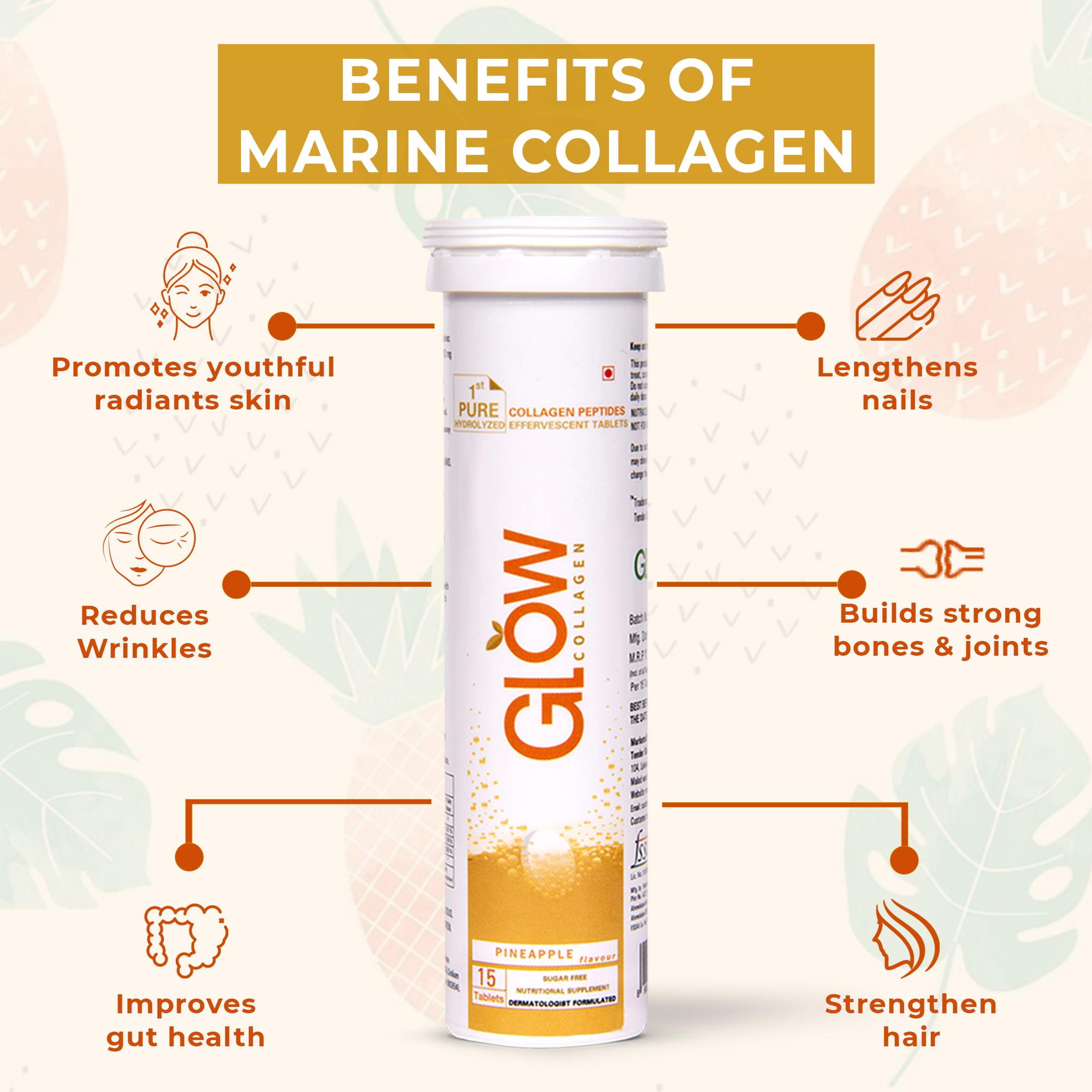benefits of collagen and glutathione L-Glutathione (Reduced), 500 mg, 120 Veggie Capsules main image 1