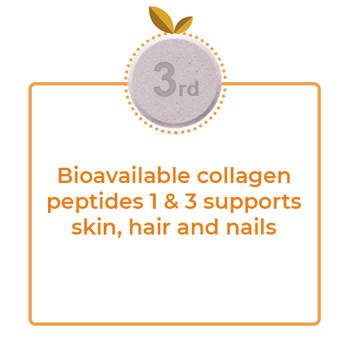 Glow Collagen 1000mg Effervescent Tablets.